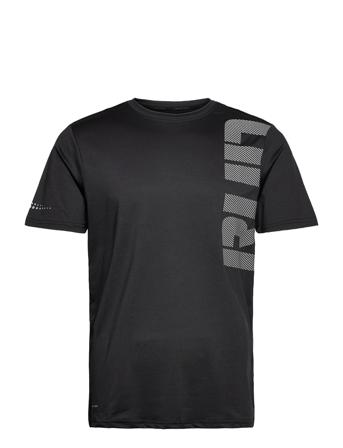 Norun M S-S Tee T-shirt Sort Endurance