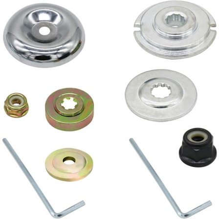 Ståltråd Trimmerhode Adaptersett for Ryddesag, Roterende Skjæretilbehør