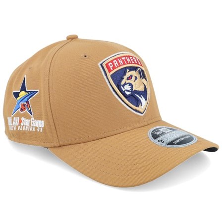 New Era - NHL Beige adjustable Czapka Z Daszkiem - Hatstore Exclusive x Florida Panthers All Star Game 03 9SEVENTY Bronze Adjustable @ Hatstore