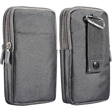 Vyöklipsillinen puhelinlaukku miehille, Acsergery puhelimen vyötäröpidike miehille, Acsergery 6,9" pieni lahja