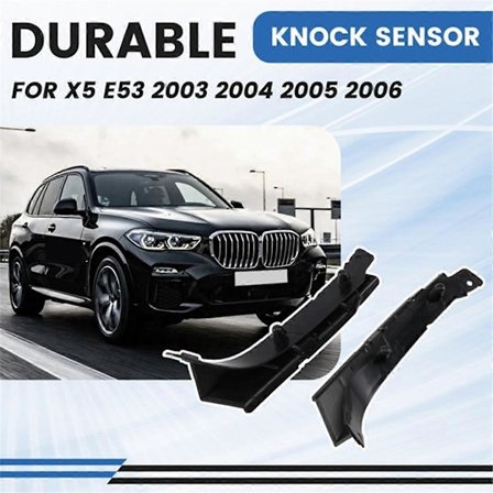 1 par front L&R støtfangerdeksel Bar Støttebrakett Holder Guide for BMW X5 E53 2003-2006 51117116667