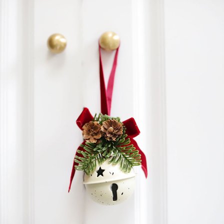 5 kpl Joulukello Koriste Joulukuusen Kello Joulukuusen Koristeet Joulu Tyyli Koristeet Joulu Festivaali Riipukset