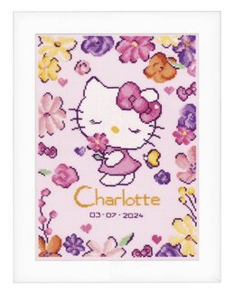 Knüpfkissen Hello Kitty