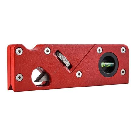 Planingværktøj Træ Afkantningsplan Jævning Tømrer Skære Værktøj Rød 15.5X5CM Red 15.5X5CM