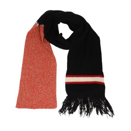 Marni Scarves , Zwart , Heren , Maat: ONE Size Sjaals