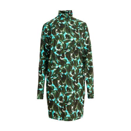 Essentiel Antwerp, Coralia Turtleneck Dress Groen, Dames, Maat:S,stof