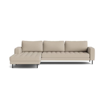 Rouge XL Chaiselongue-Sofa, links