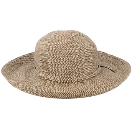 Sur la tête - Beige straw Hat - Traveller Sun Hat Natural Straw Hat @ Hatstore