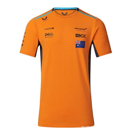 2023 sommar F1 racing kostym stilig kortärmad T-shirt för män XXL
