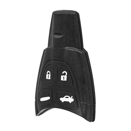 Nyckelskal / Larmdosa med 4 Knappar för Saab - (9-3 & 9-5)