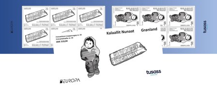 Grønland - EUROPA 2025 Nationale arkæologiske opdagelser - Postfrisk hæfte