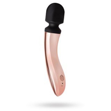 Rosy Gold - Nouveau Curve Massager - Vuxen.se - Liten klitorisvibrator, fingervibrator, bullet vibrator