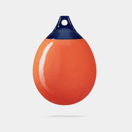 Kugel-Fender Castro A-2HD, Ø34 cm, orange - Boot