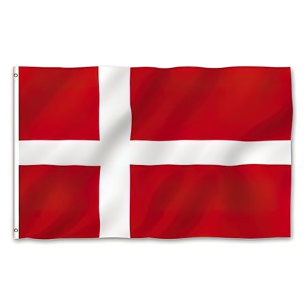 Tanskan lippu - 150 x 90 cm