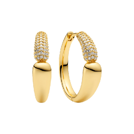 Sif Jakobs Jewellery Örhängen Goccia Creolo Dam Guld ONESIZE