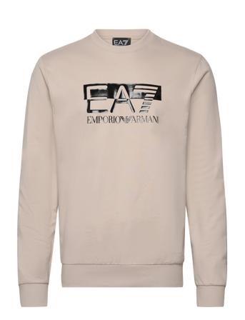 Jerseywear Sweat-shirt Genser Beige EA7*Betinget Tilbud