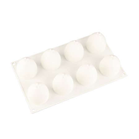 8 Hulrom Non-stick Silikon Egg Kakeform DIY Bakverk