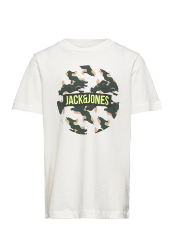 Jjramp Tee Ss Crew Neck Jnr T-shirt Hvid Jack & J S