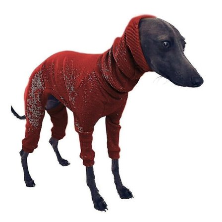 Hundeklær Greyhound Jumper Vinter Beskyttende Bekledning