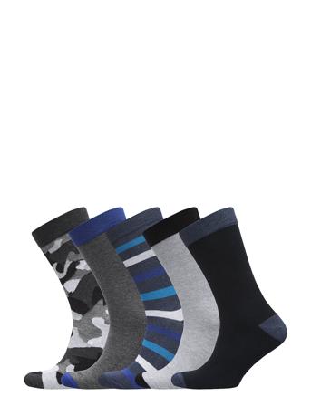 Essential Ankle Sock 5P Underwear Socks Regular Socks Blå Björn Borg