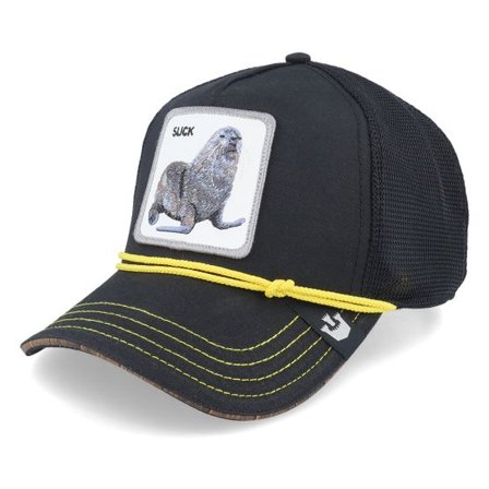 Goorin Bros. - Svart trucker Keps - Seal Of Approval Nautical Nonsense A-Frame Trucker @ Hatstore