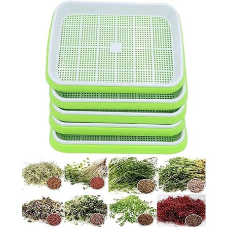 5 stk. to-lags hydroponisk kurv jordløs frøspirer germinator