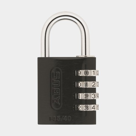Combination padlock / combination lock ABUS 145/40, Ø6 mm, black