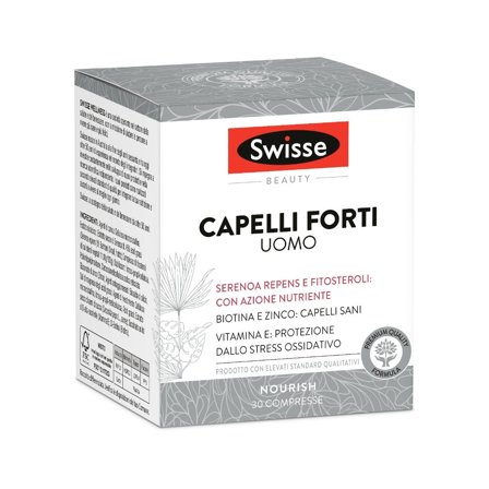 Swisse Capelli Forti Uomo 30 Compresse