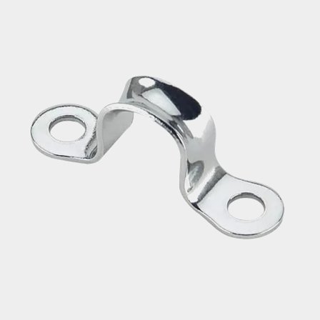 Uchwyt Harken Standard Eyestrap, płaski, nierdzewny, 38 mm, 2 otwory, 2-pack - Jachtowa