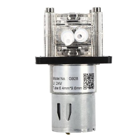 Stor Flow Peristaltisk Pumpe Høj Kvalitet Doseringspumpe til Akvarielaboratorium 500mL/min 24V