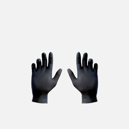 Spectrum Nitrile Lite Black Gloves