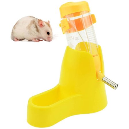 3 i 1 Hamster Hängande Vattenflaska Husdjur Automatisk Dispenser Med Bas