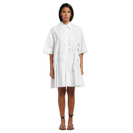 Department Five Half -sleeved Kjole Hvid, Dame