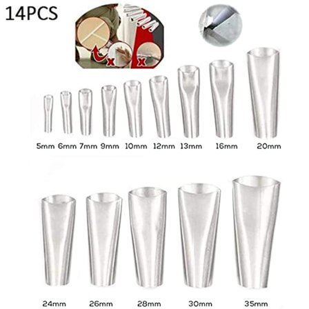 14 kpl ruostumattomasta teräksestä valmistettua tiivistysmassan suutinta, levitystyökalusarja keittiön kylpyhuoneen ikkunoihin, uudelleenkäytettävä 