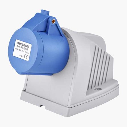 Vägguttag CEE 1-fas