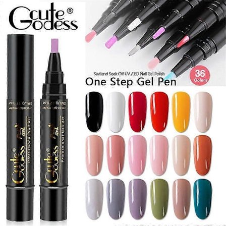 36 Färger Snabb Och Bekväm Manikyr Nagellack Gel Penna Nagellack Gel