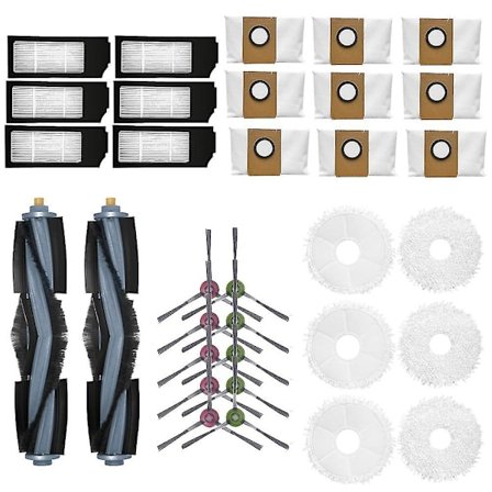 För Deebot X1 Omni Turbo Dammsugartillbehör Huvudborste Hepa-filter Mopp Rengöringsduk D-påse
