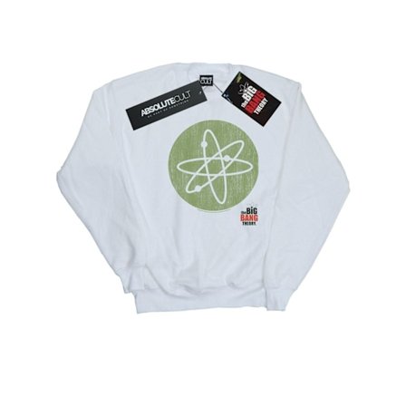 The Big Bang Theory Girls Big Bang Icon Sweatshirt 7-8 år Vit