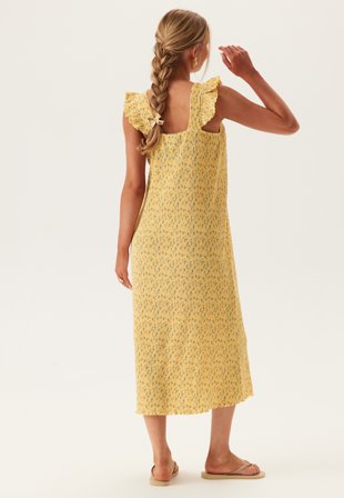 Pieces Pcflora Strap Flounce Dress Klær