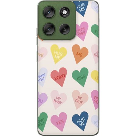 Yhteensopiva Puhelinkuori Motorola Motorola Moto G56 Karkkisydämet