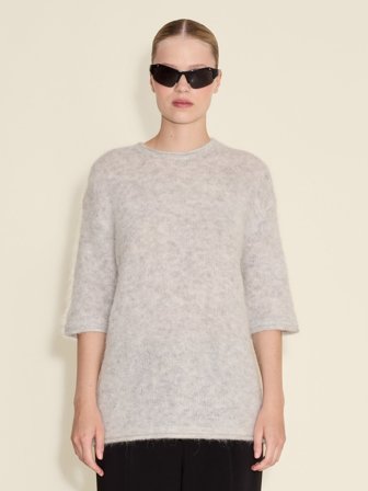 Holzweiler - Tine Light Tee - Light Grey - Womens - Extra Small