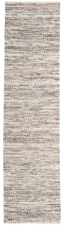 Pebbles 100X400 Mały Brunatny/Wielobarwne Chodnik Dywan Wełniany