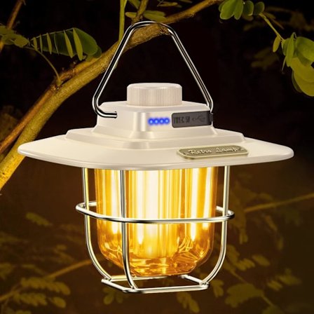 Latautuva Leirintälyhty, Retro USB-C Latautuva LED-Leirintälyhty