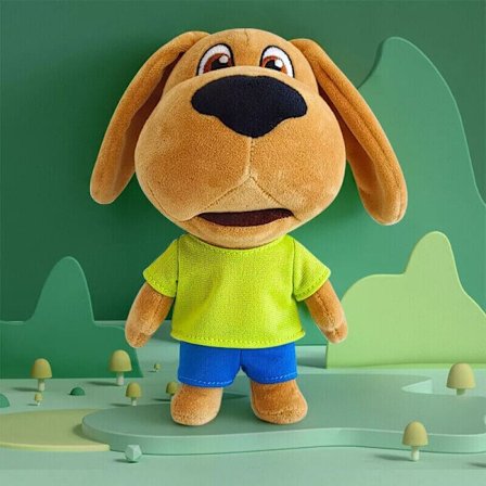 18CM Talande Tom Figur Plyschdocka Ben Hank Hund och Vänner Plysch Gosedjur mjuk