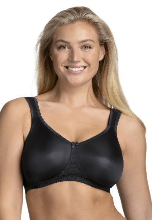 Miss Mary of Sweden Smooth Lacy T-shirt Bh Dam Svart 90b