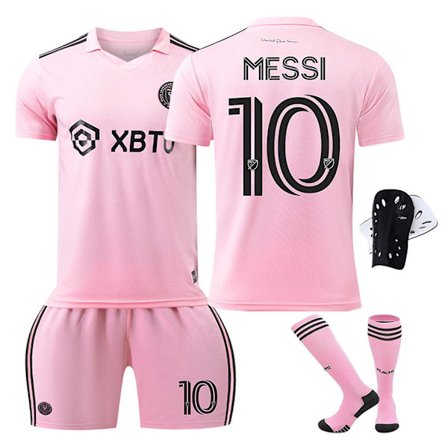 23-24 Miami Home nr. 10 Lionel Messi drakt (draktsett) Genser