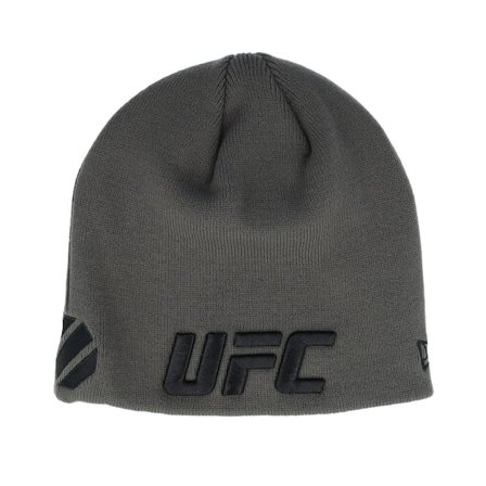New Era - Grau traditionalbeanie Mütze - UFC Core Skull Grey/Black Beanie @ Hatstore