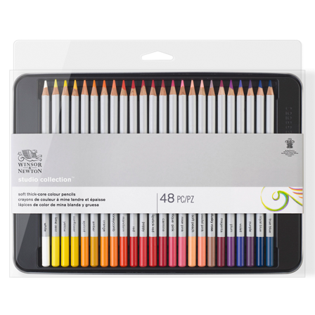 Winsor & Newton Studio Collection Fargeblyanter 48-sett