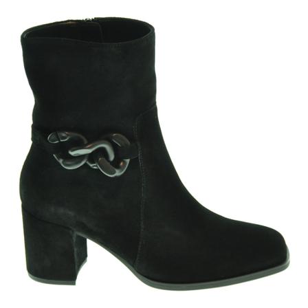 Gabor, Heeled Boots Zwart, Dames, Maat:38 EU