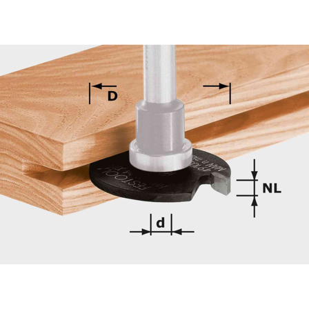 Festool HW D40x4 Skivnotfräs, Maskintillbehör & förbrukning